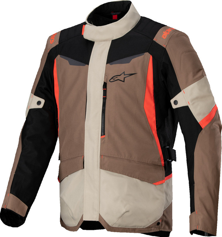 Alpinestars ST-1 WP Dark Khaki Sand Black Red Fluo Jacket