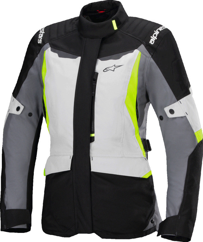 Alpinestars Stella ST-1 Waterproof Ice Gray Black Yellow Fluo