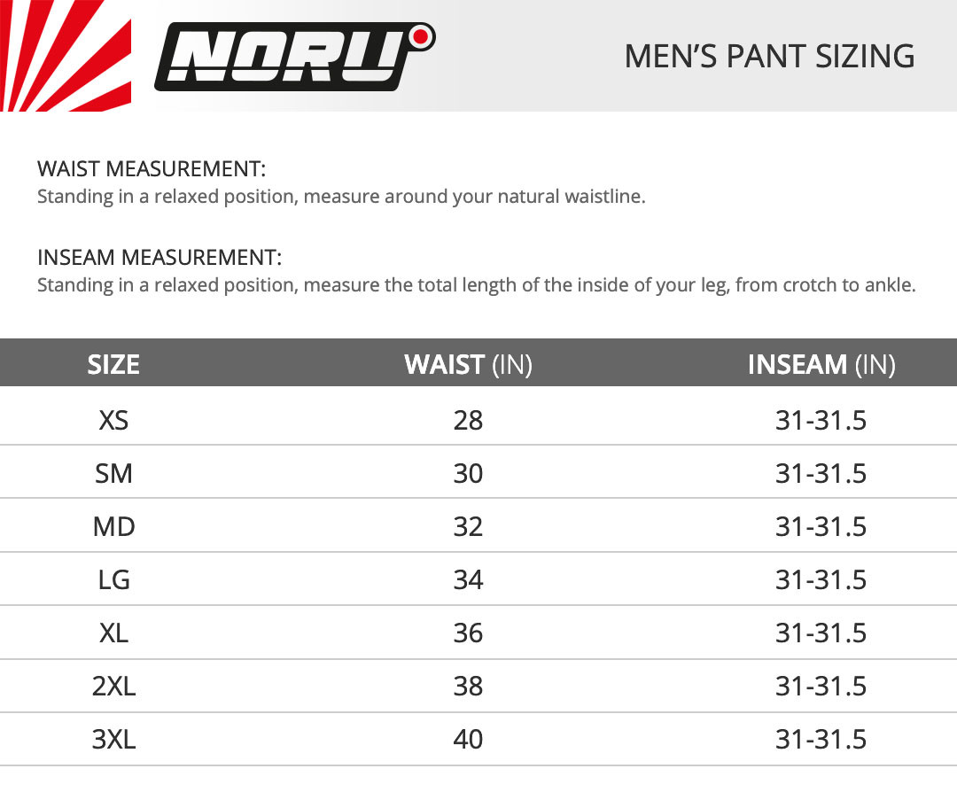NORU Hakken Adventure Black Pants