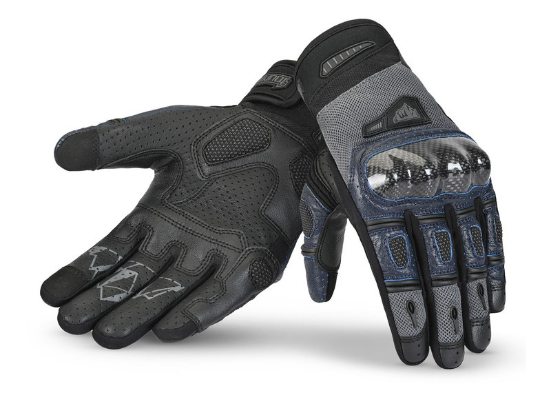 Tour Master Sierra Peak ADV Pro 2.0 Gray Navy Gloves