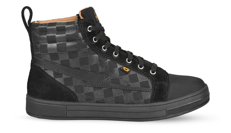 Cortech Slayer Canvas Black Checkered Shoes
