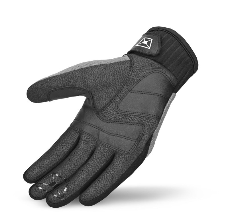 Cortech Standard Issue Bones Gray White Gloves