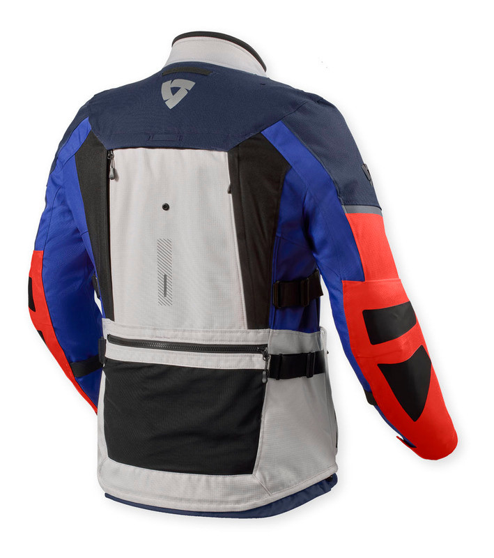 REV'IT! Sand 5 H2O Silver Blue Jacket