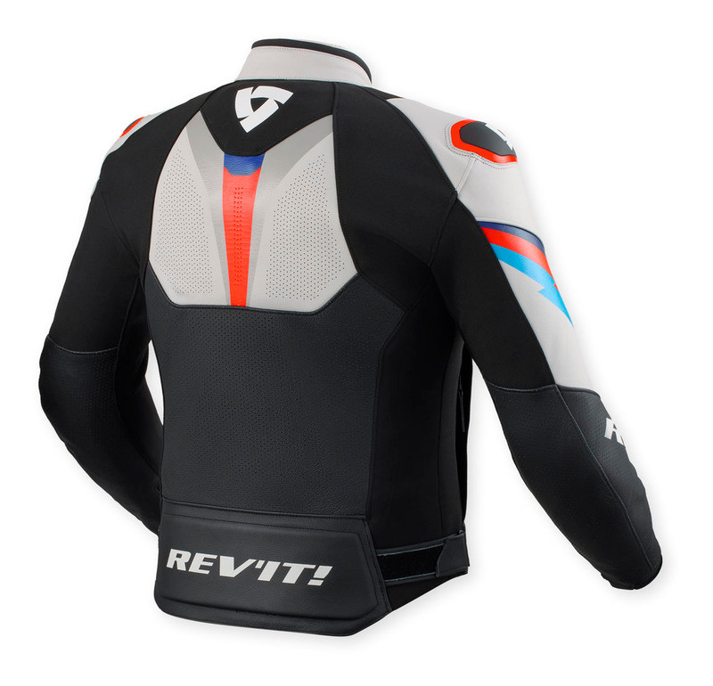 REV'IT! Quantum 3 Black Light Grey Jacket