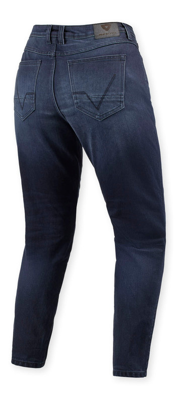 REV'IT! Harper Ladies Tapered Dark Blue Jeans