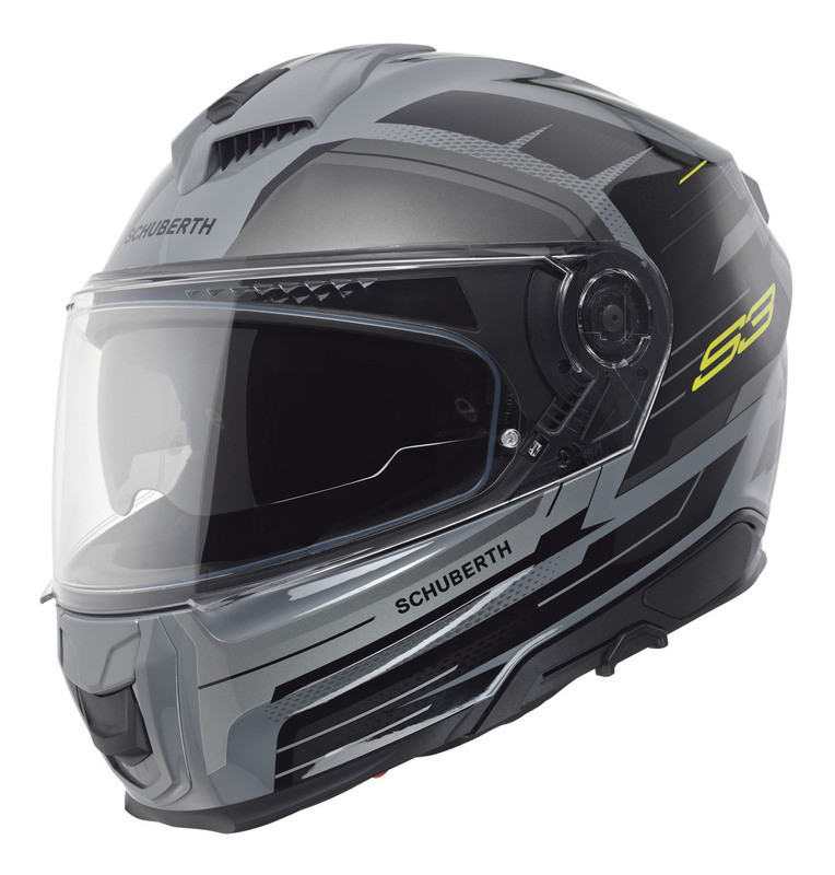 SCHUBERTH S3 APEX フルフェイスヘルメット インカム付き Schuberth S3 Apex Grey Helmet - Speed Addicts