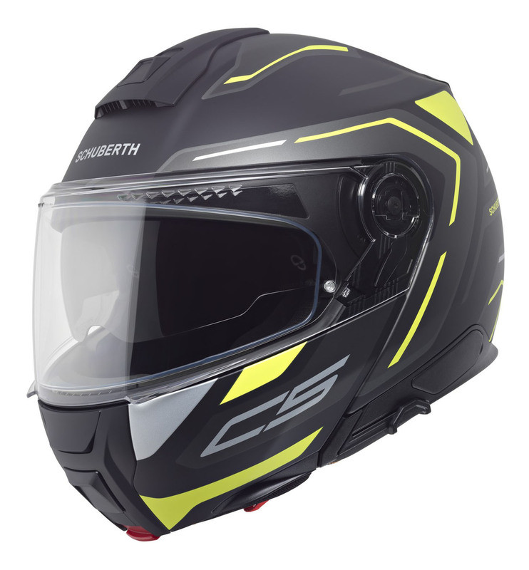 Schuberth C5 Omega Yellow Helmet
