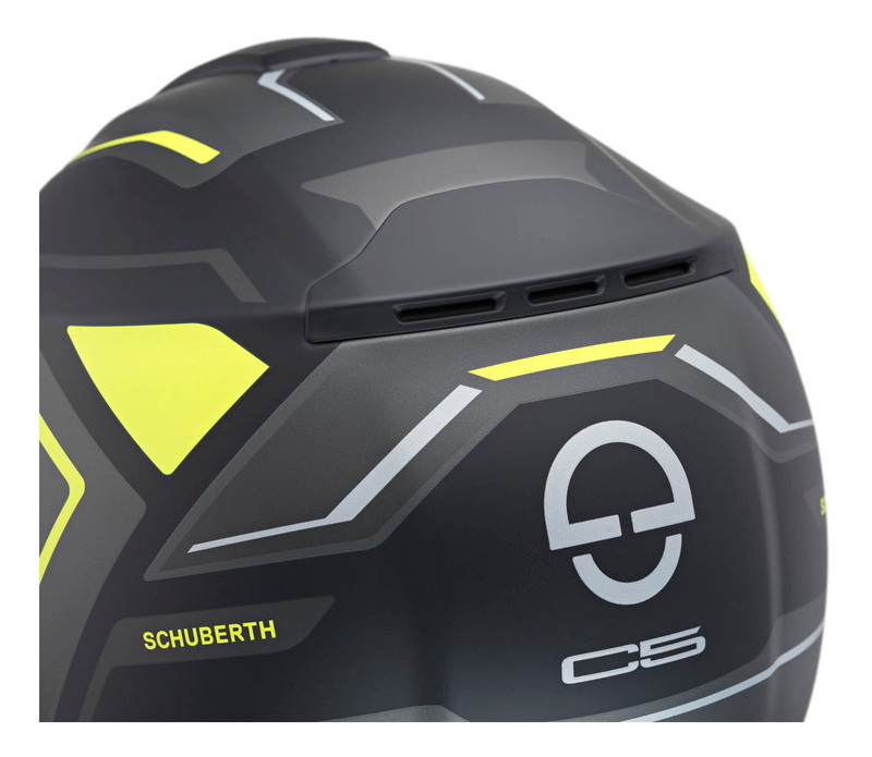 Schuberth C5 Omega Yellow Helmet