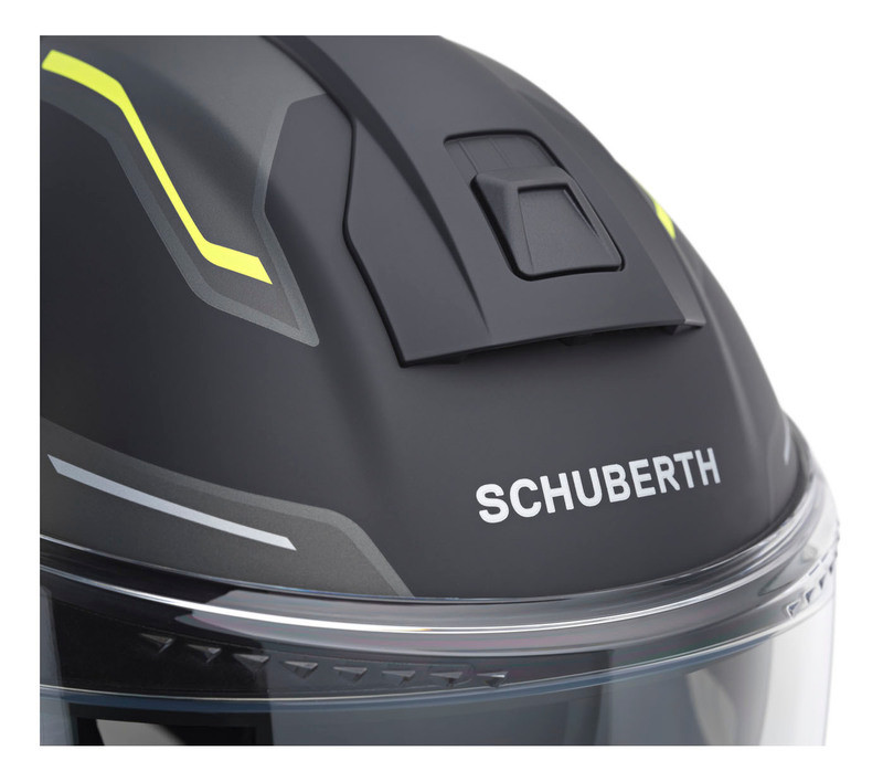 Schuberth C5 Omega Yellow Helmet
