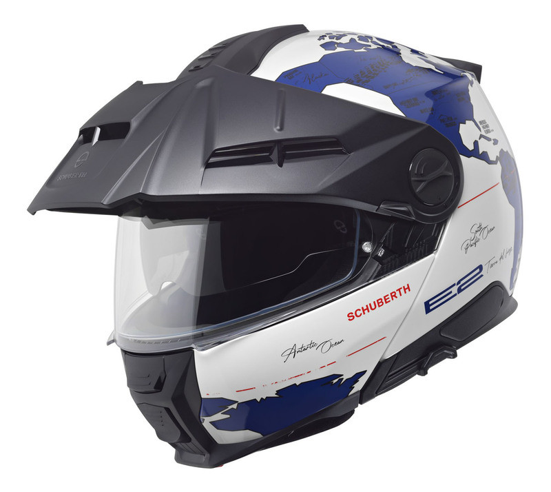 Schuberth E2 Atlas Blue Helmet - Speed Addicts