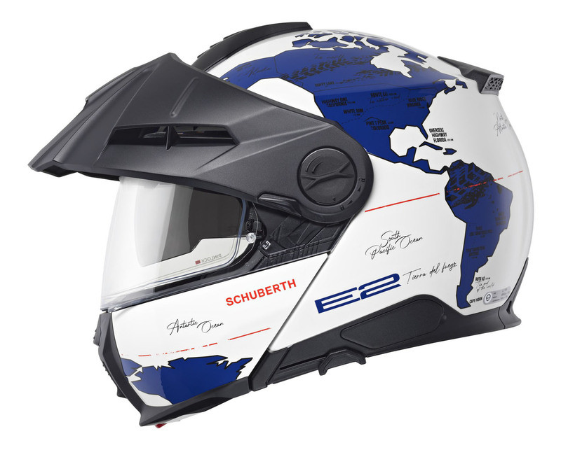 Schuberth E2 Atlas Blue Helmet - Speed Addicts