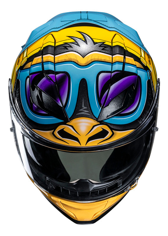 HJC F71 Monkey DJ Helmet