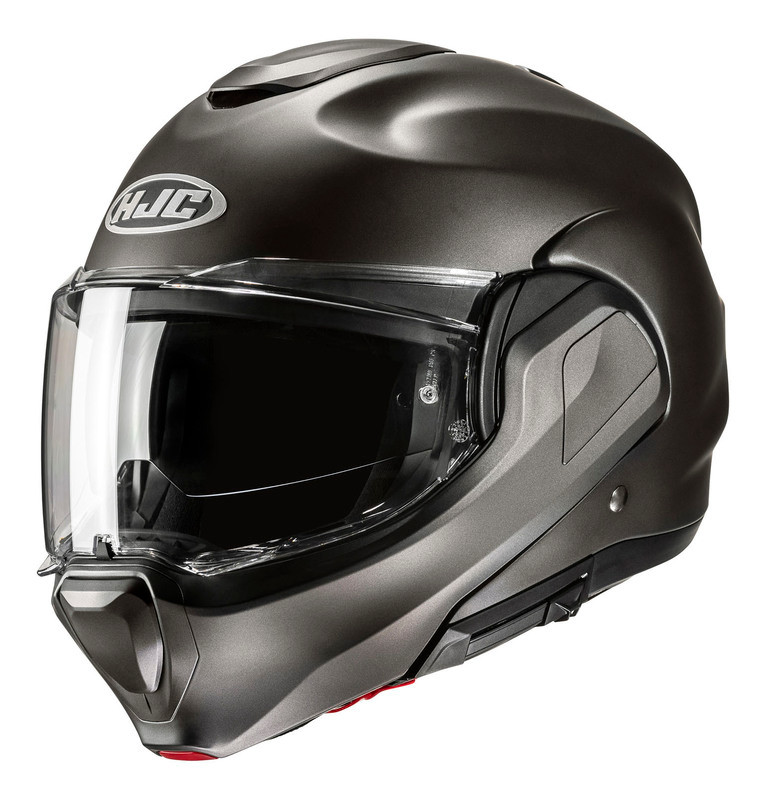 HJC F100 Matte Titanium Helmet