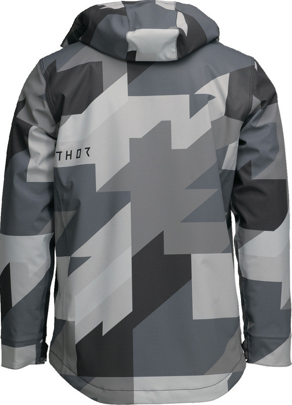 Thor Brave Tour Gray Black Camo Jacket