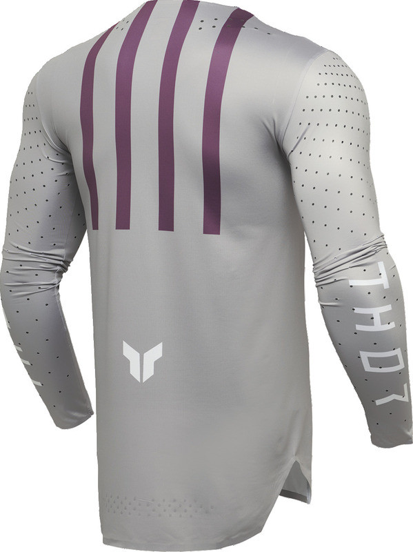 Thor SPORTMODE Flite Gray Purple Jersey