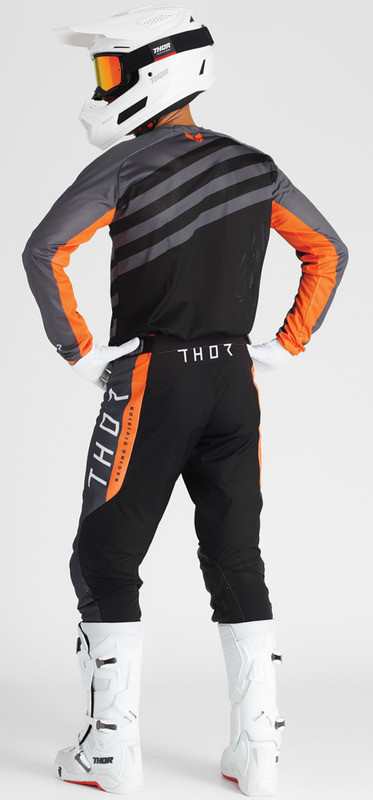 Thor LAUNCHMODE VENTED Raid Charcoal Black Pants