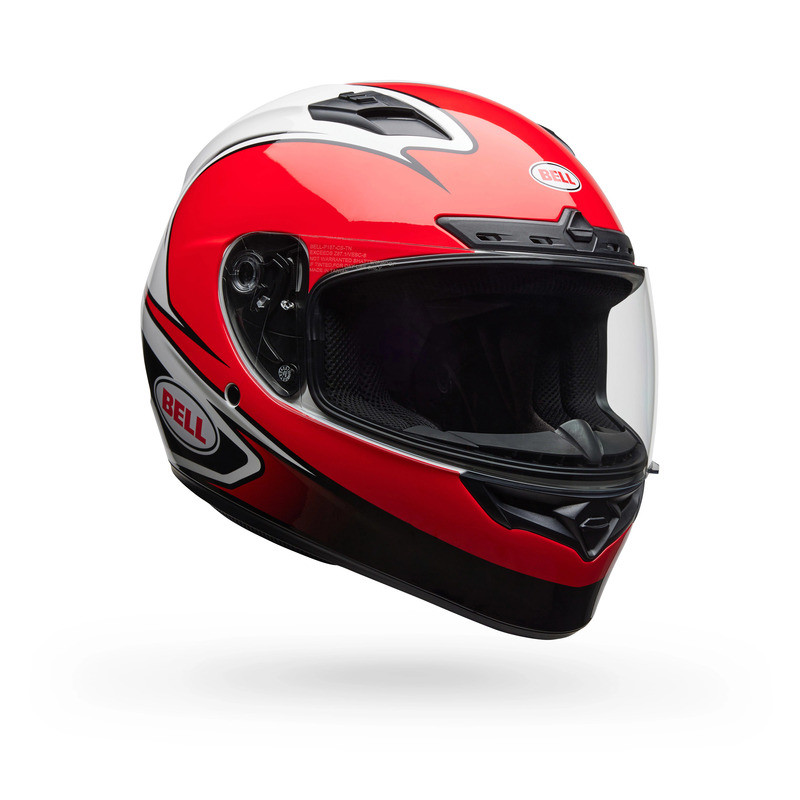 Bell Qualifier DLX MIPS Tarmac Red White Helmet