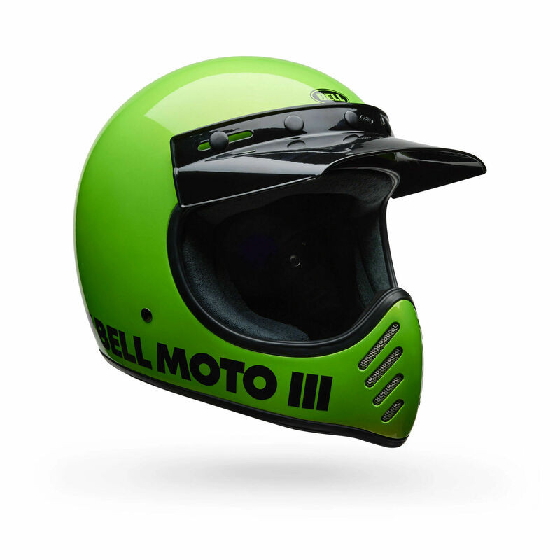 Bell Moto-3 Classic Green Helmet - Speed Addicts
