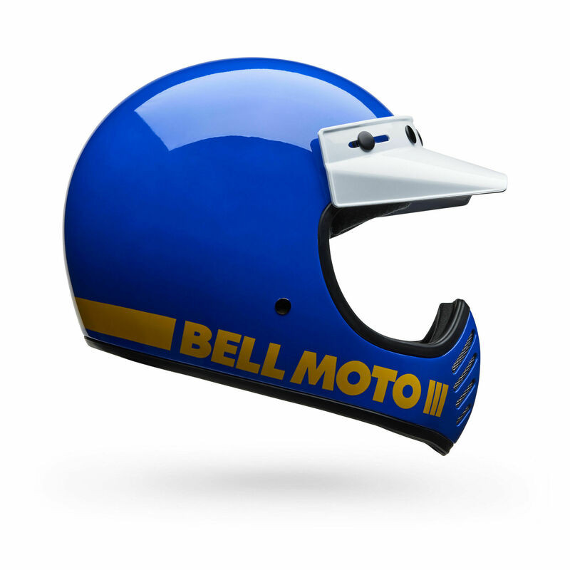 Bell Moto-3 Classic Blue Helmet