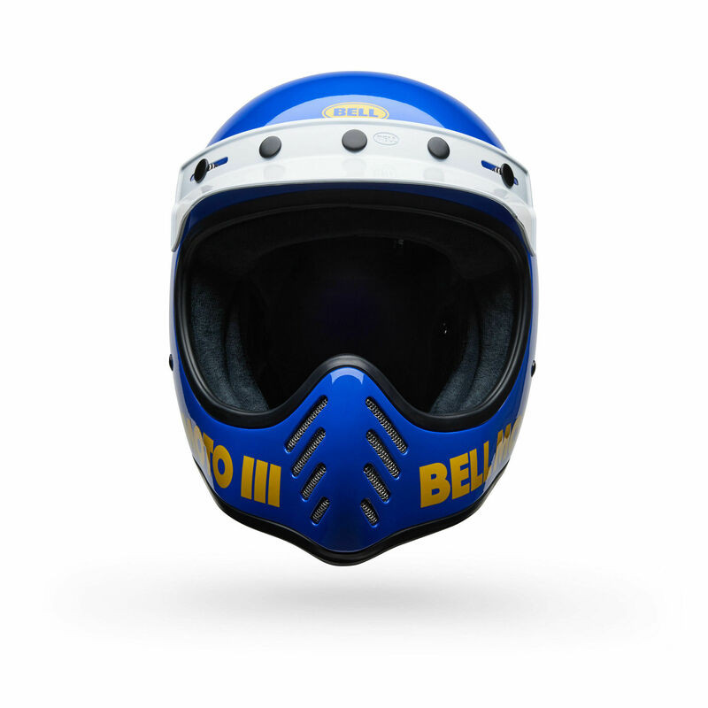 Bell Moto-3 Classic Blue Helmet