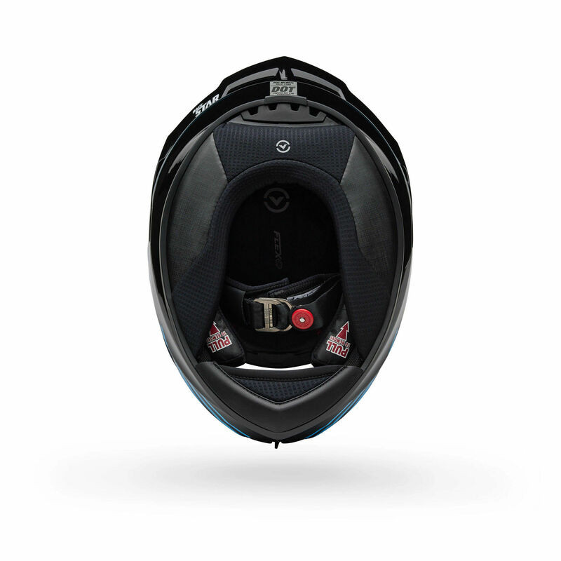 Bell Race Star DLX Flex Dash Blue Black Helmet