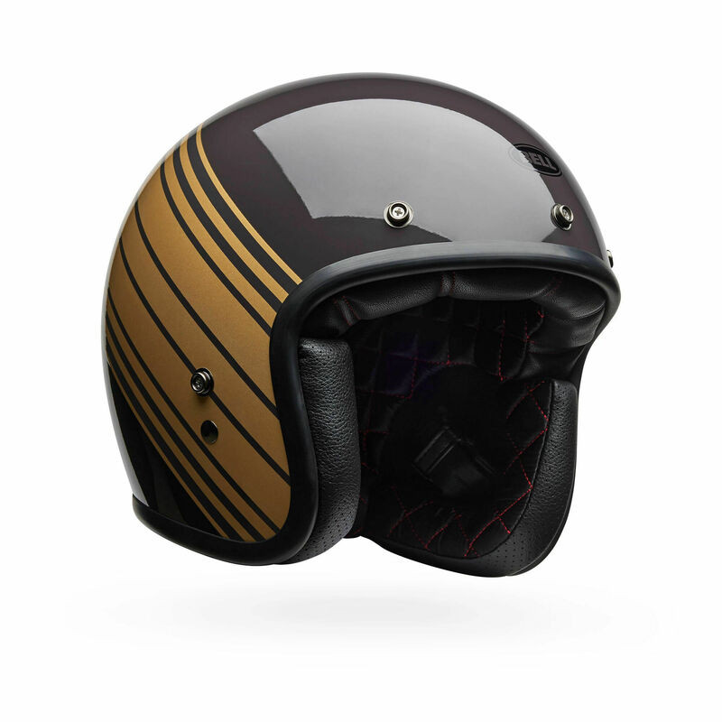 Bell Custom 500 Edge Brown Gold Helmet