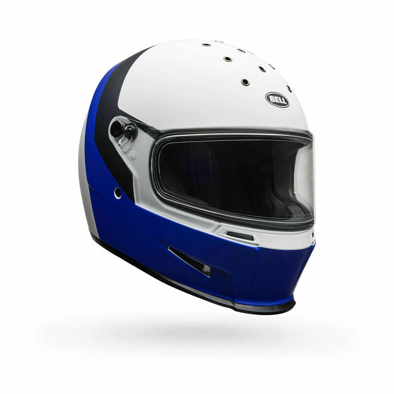 Bell Eliminator 2.0 Menace Blue White Helmet