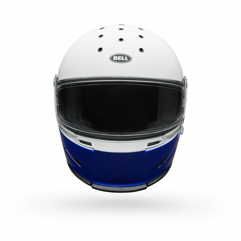Bell Eliminator 2.0 Menace Blue White Helmet