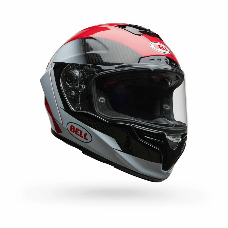 Bell Race Star DLX Flex Corsa Red White Helmet