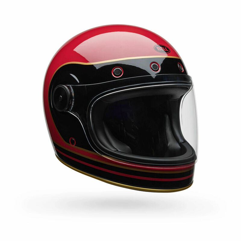 Bell Bullitt GT Charge Blood Red Black Helmet