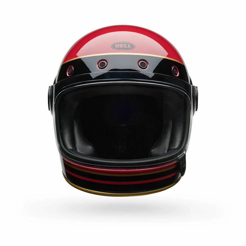 Bell Bullitt GT Charge Blood Red Black Helmet