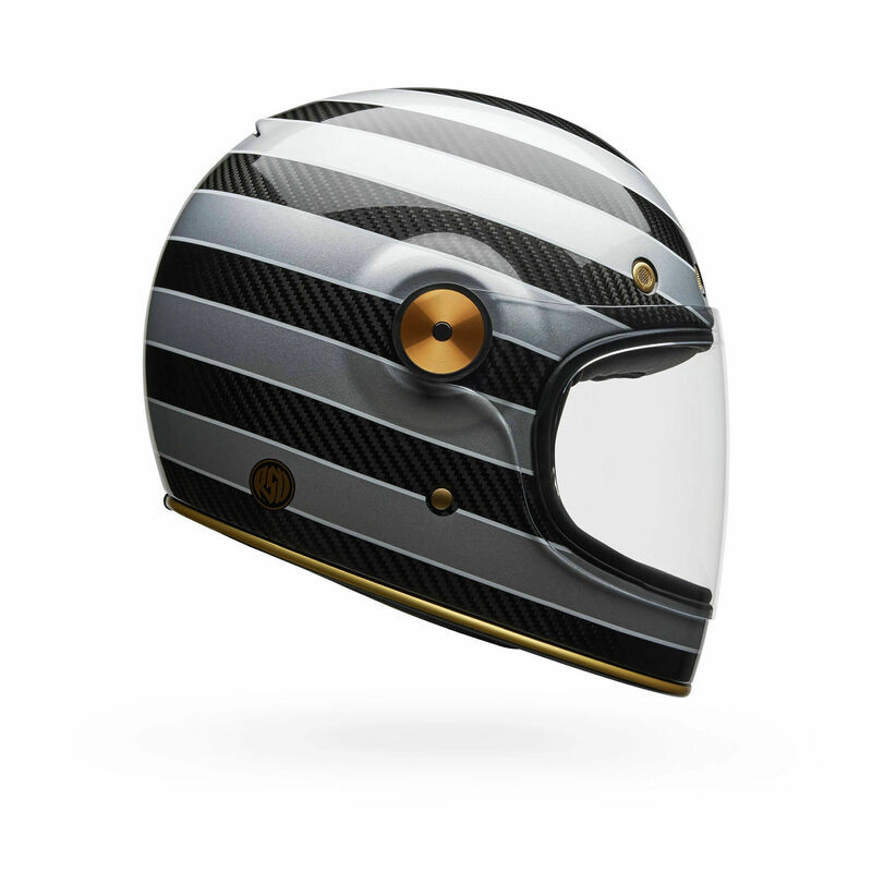 Bell Bullitt GT Carbon RST Temple Black Silver Helmet