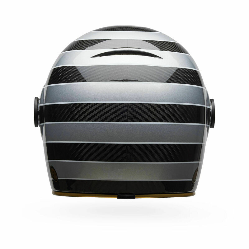Bell Bullitt GT Carbon RST Temple Black Silver Helmet