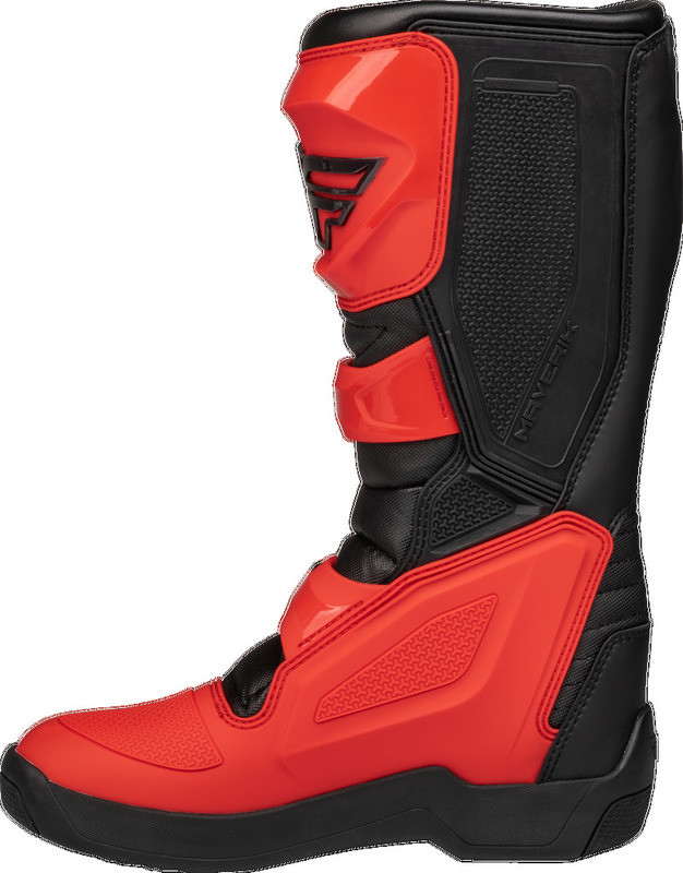 Fly Racing Maverik LT Red Black Boots