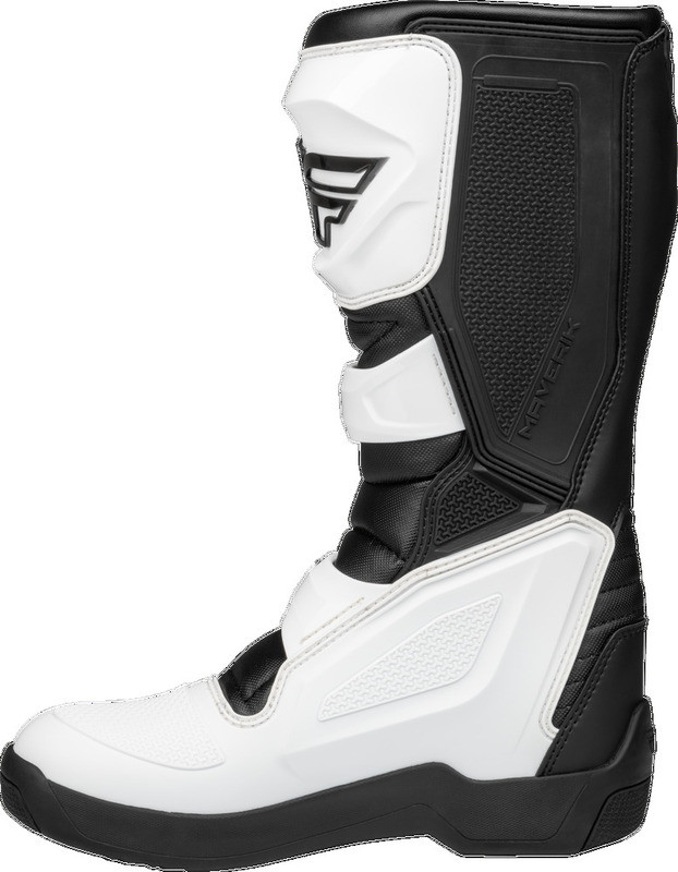 Fly Racing Maverik LT White Black Boots