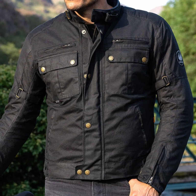 Merlin Barton II Wax Black Jacket