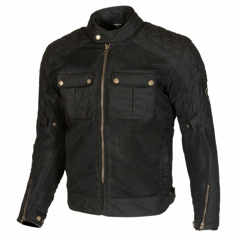 Merlin Shenstone II D3O Cotec Air Black Jacket