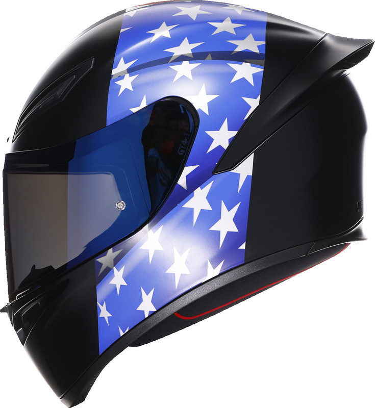 AGV K1 S US Flag Red White Blue Helmet