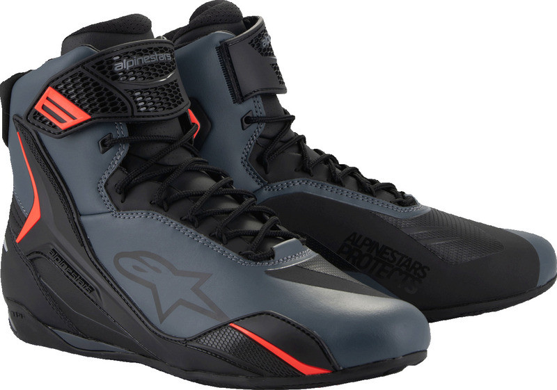 Alpinestars Faster-4 Black Gray Red Shoes