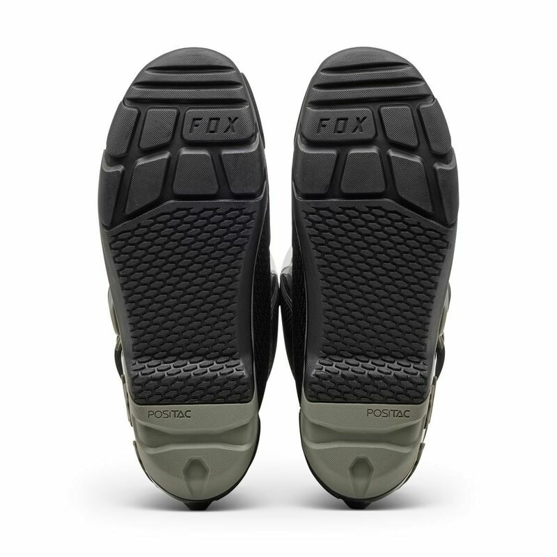 Fox Racing V25 Comp X Gray Black Boots