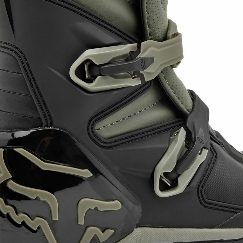 Fox Racing V25 Comp X Gray Black Boots