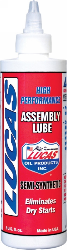 Lucas Semi-Synthetic Assembly Lube 8 Oz - 10153