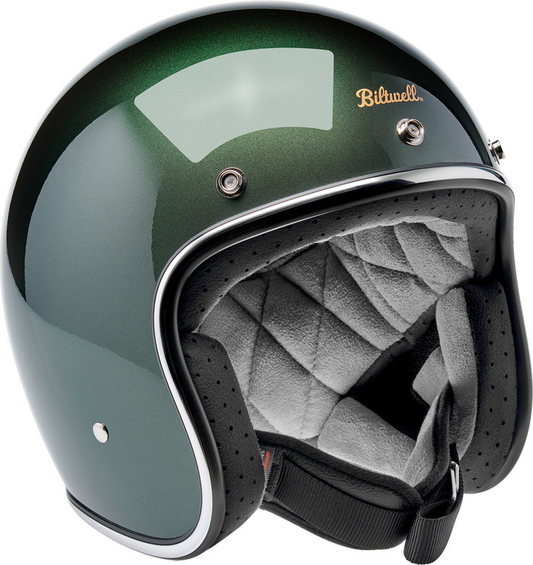 Biltwell Bonanza Metallic Sierra Green Helmet