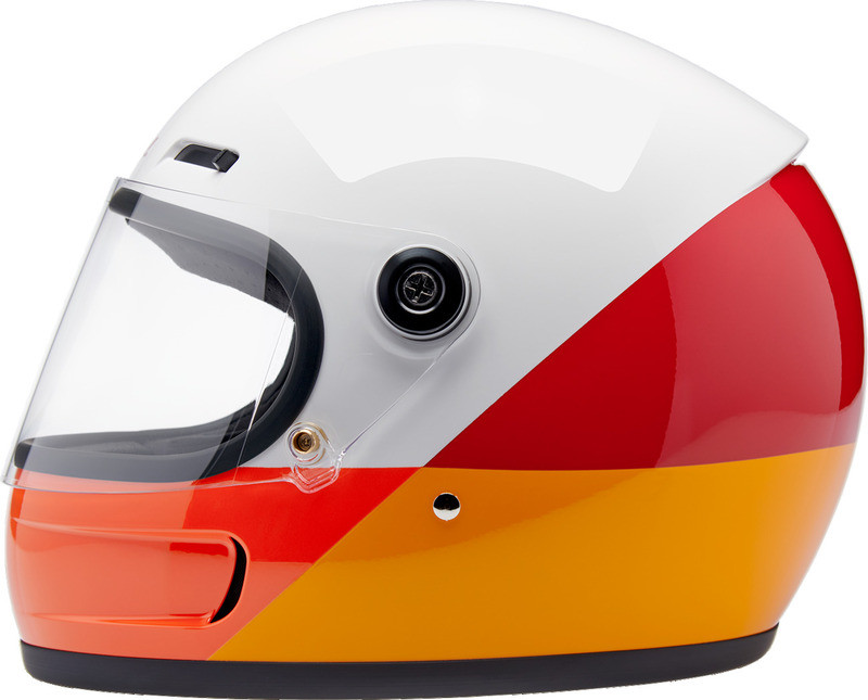 Biltwell Gringo SV Gloss Intersection Warm Helmet