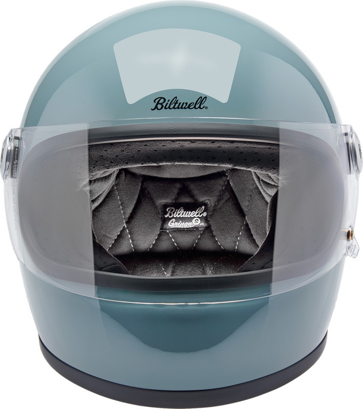 Biltwell Gringo S Gloss Agave Blue Helmet