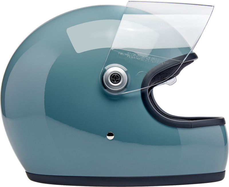 Biltwell Gringo S Gloss Agave Blue Helmet