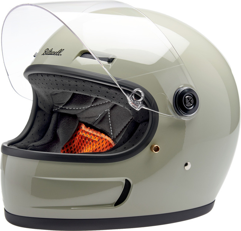 Biltwell Gringo SV Gloss Chalk Gray Helmet