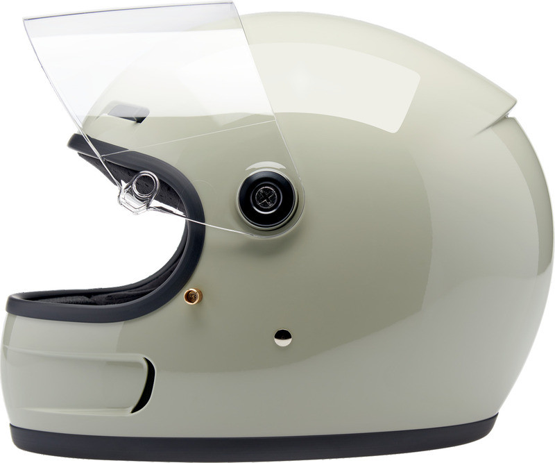 Biltwell Gringo SV Gloss Chalk Gray Helmet