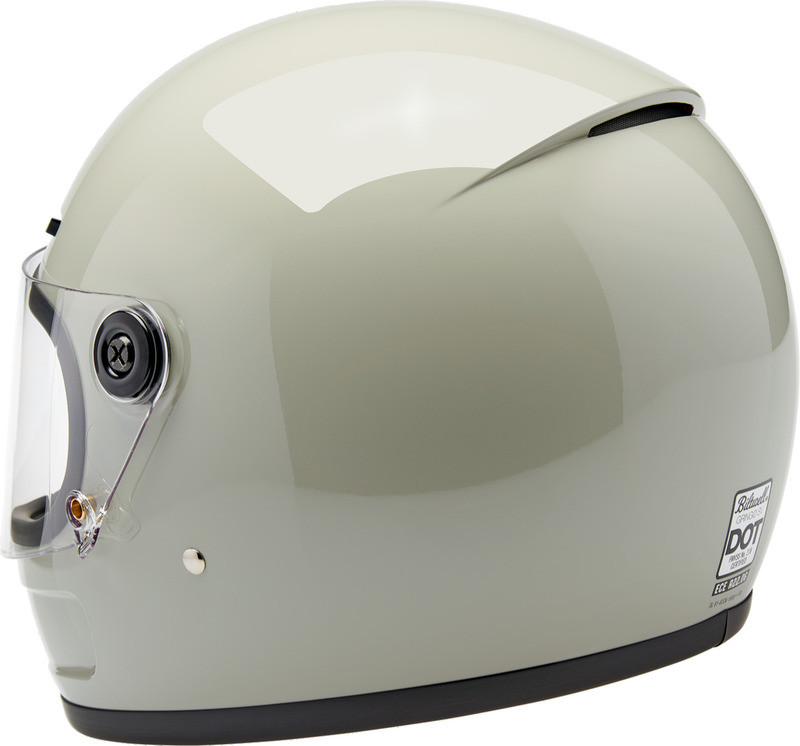 Biltwell Gringo SV Gloss Chalk Gray Helmet