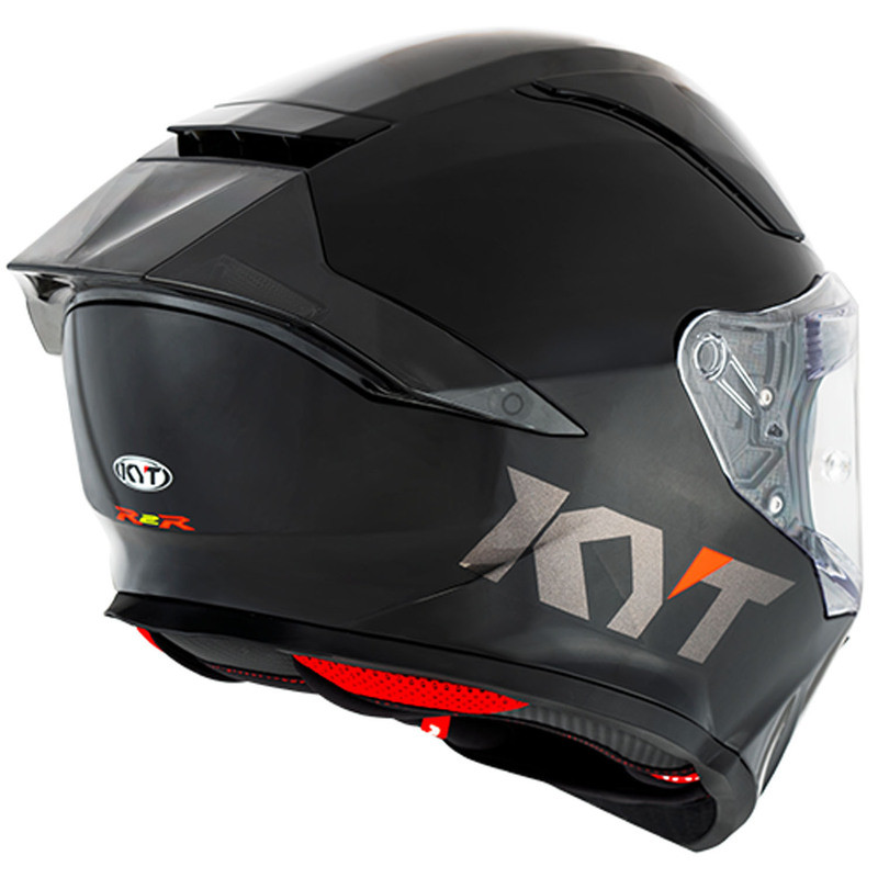 KYT R2R Gloss Black Helmet